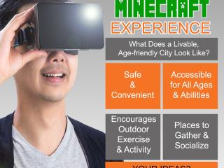 Age Friendly virtual reality event advertisement