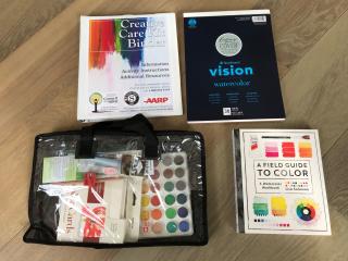 Creative Care Kit with art supplies.