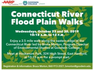 Flyer for Connecticut River Flood Plain Walk