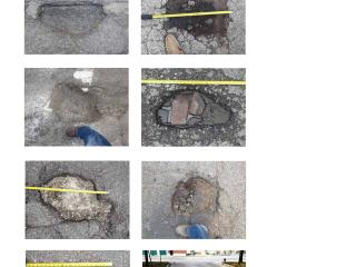Description of hot to identify pothole candidates for art.