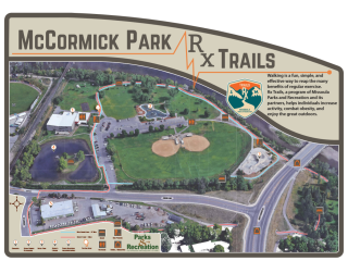 McCormick Park Trail flyer.