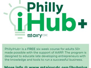 Flyer for Philly iHub+