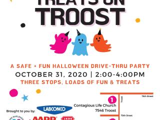 Flyer for Treats on Troost.
