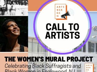Flyer for Call to Artists for Black Women's Mural Project.