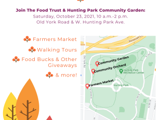 Flyer for Fall Fest at Hunting Park.