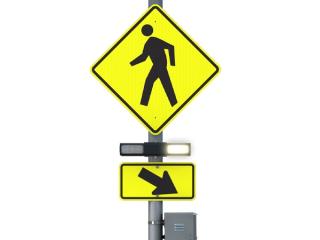 Proposed new automatic pedestrian crossing light.