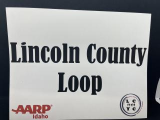 "Lincoln County Loop" sign.
