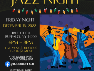 Flyer for Jazz Night.