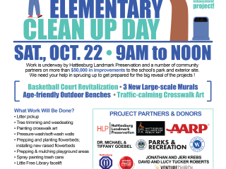 Flyer for Thames Elementary Clean Up Day