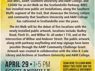 Flyer for Art Walk.