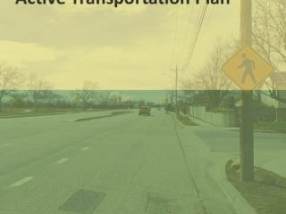 Cover of Active Transportation Plan document.
