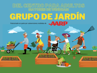 Spanish language flyer for community garden.