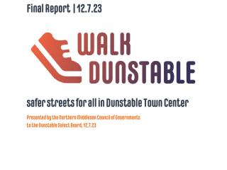 Cover of walk audit report.