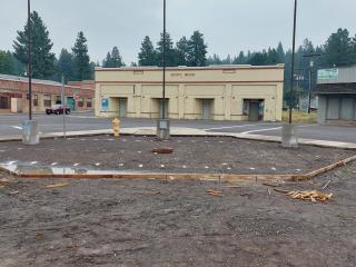 Getting area ready for new plaza