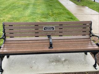 New bench.