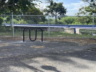 New bike rack.