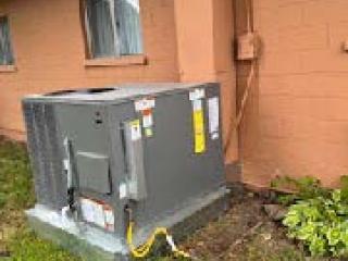 New HVAC unit.