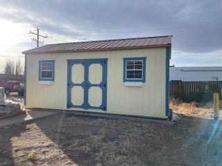 New storage shed.