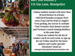 Brochure for farmers market (page 2).