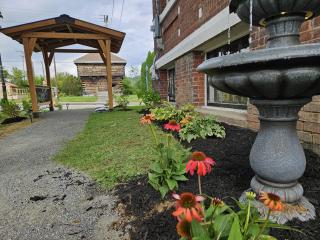 New gazebo and landscaping.