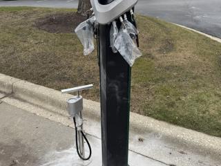 New bike repair station.