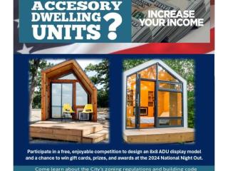 Flyer for Accessory Dwelling Units lunch seminar/