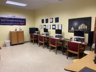 New computer lab.