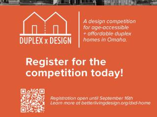 Flyer for duplex design competition.