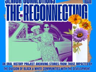 Flyer for oral history project.