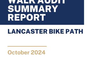 Cover page of Bike Audit report.