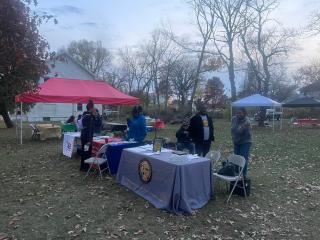 Community event at Westwood Park.