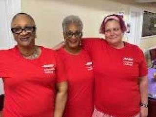 Older adult volunteers.