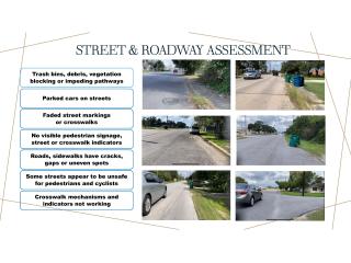 Presentation on observations from Bike Audit.