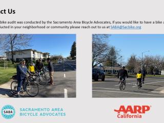 Photo collage from Bike Audit.