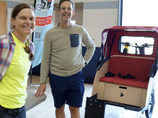 Cycling Without Age at the Bike Library 2025